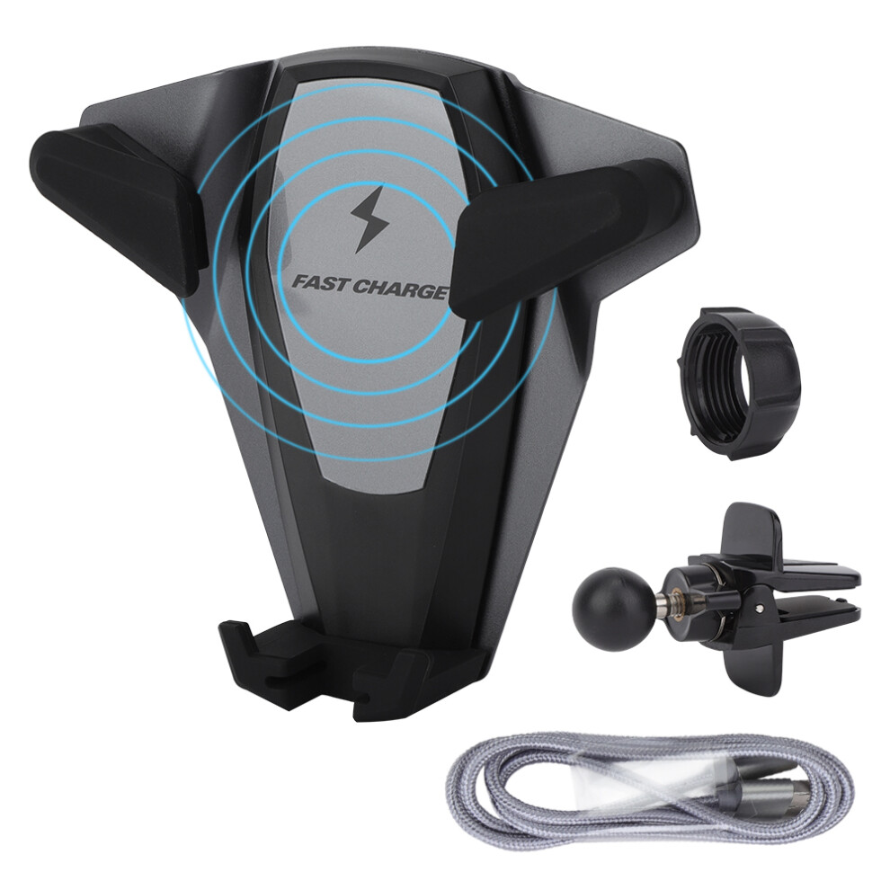 Wireless Car Charger, Antique Decor Design With Fringe Banner For Easy Installation, Auto-Precise Alignment Charging, 15W Fast Charge For Qi Devices, 9554910952917