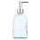 410 ml Glas-Seifenspender mit-Transparente Farbe 1