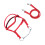 Pferdezaumzeug, Nylon, stilvoll, verstellbar, 8