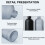 410 ml Glas-Seifenspender mit-Transparente Farbe 7