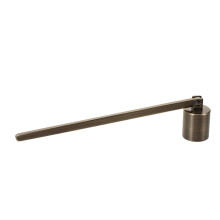 Stainless Steel Candle Snuffer with Long Handle for Quick Flame Extinguishing and Smoke Reduction