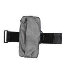 Brassard de course universel avec rangement sécurisé multipoches, matériau respirant et résistant à la transpiration, support de téléphone