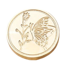 Wachssiegelstempel der Schmetterlingsserie für-H
