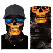 Halswärmer-Gesichtsmaske, 3D-Zauberschal mit UV-Sonnenschutz, hochelastische Mikrofaser, schnelltrocknend, atmungsaktiv, multifunktional,