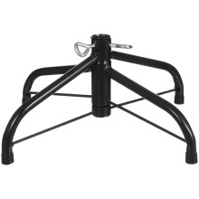Christmas Tree Stand Replacement Universal Metal Folding Base for 0.7 Inch Pole, Green 12in