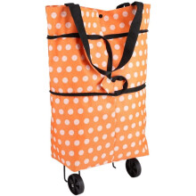 Carrinho de compras 2 em 1, dobrável e que se transforma em carrinho de compras, ideal para mulheres ou homens, para viagens, casa e cozinha
