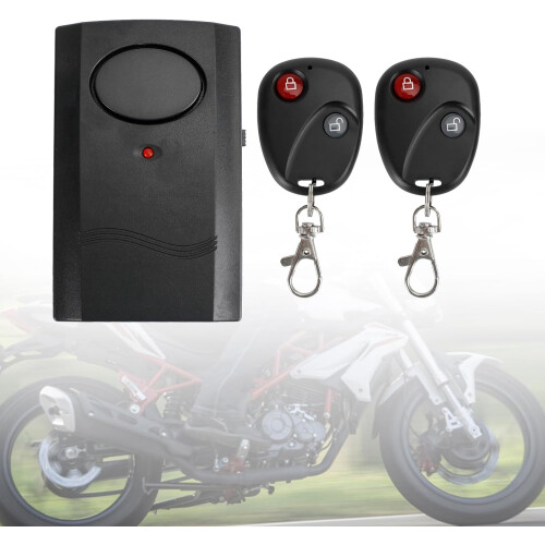Motorcycle Alarm System with Remote Control AntiTheft Protection and Engine Start 2