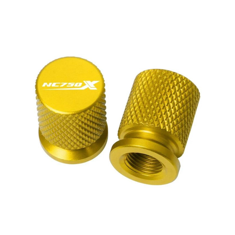 Tire Parts Tire Valve Caps For Honda Nc750x Nc 750X Nc750 X 2014(Gold) Gold 9119770608857