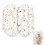 Cot Bed Sheets, Moses Basket Sheets, Fitted Sheets, 82 x 41 cm, 2 Pack 1