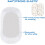 Cot Bed Sheets, Moses Basket Sheets, Fitted Sheets, 82 x 41 cm, 2 Pack 5