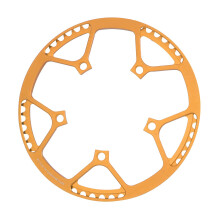 Aluminum alloy bicycle crankset hollow crank replacement 45T 47T 53T 56T 58T 130BCD folding bike chainrings