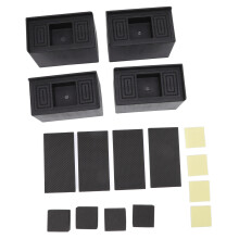 Lève-meubles robuste, rehausseurs en plastique durable pour surélever les lits et les canapés et faciliter le rangement en dessous, conception