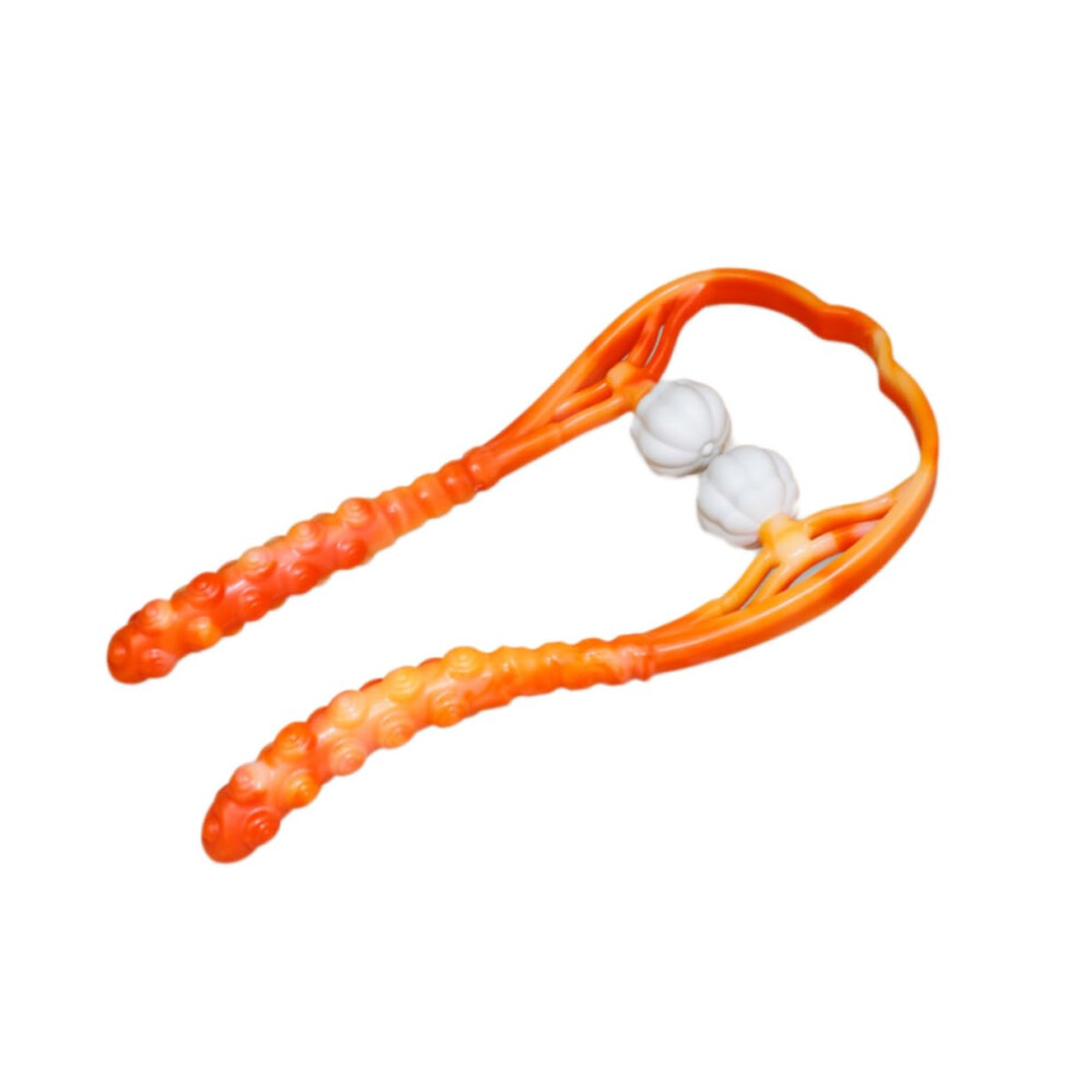 U Shape Neck and Shoulder Massager Ball Manual Kneading for Deep Relaxation and Stress Relief