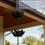 Shaped Rain Chain with Hook, Durable Black Metal for Gutters, Downspouts and Eaves 5