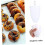 Doughnut Machine 2pcs Style Doughnut Maker Machine Easy to Use Kitchen Pastry Making for Home and Cafe Ref: 5764 2