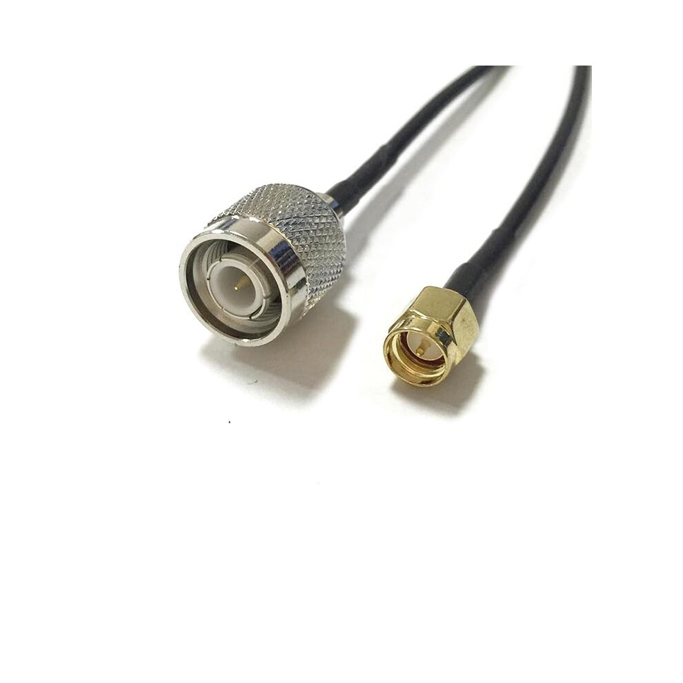 Wifi Antenna Extension Cable Sma To Tnc Male Connector Rg174 100Cm For Router Modem 9339159938836