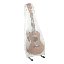 Guitar Dust Cover Transparent Shell Case Washable Dust Protector For Acoustic Guitar Waterproof Silver Coated