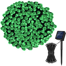 Super Long 72Ft Led String Lights, Solar Powered For Indoor Outdoor Decorations, Warm White, Multiple Lighting Modes, Energy Saving, Waterproof, Ideal