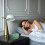 Digital Alarm Clock LED Large Display with Mirror Surface for Bedroom and Office, Battery or PlugIn 2
