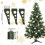 Christmas Tree Stand with 2cm Hole, Stable Rotating Plastic Base for Removable Xmas Trees 5