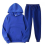 Pink Herren Fleece Kapuzenpullover-Set Übergröße Trainingsanzug 2-teilig 5