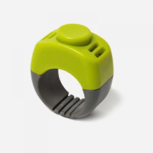 greenDog Clicker, Fingerring-Clicker für Hundetraining, Rassel für Hunde, Katzen, Pferde