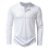 Männer Baumwoll-Henley-Shirt mit Knöpfen, Langarm, lässig 3