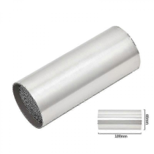 48mm 100mm35mm 42mm 48mm 53mm Motorcycle Front Middle Pipe Catalyst Db Killer Moto Exhaust Muffler Silencer Acoustical Damper -QH