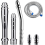 Kit doccia per clistere da 3 pezzi con 3 soffioni, kit doccia per uomo + 150 cm 1