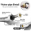 Kit doccia per clistere da 3 pezzi con 3 soffioni, kit doccia per uomo + 150 cm 5