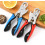 Snail Tail Stainless Steel Cutting Tool Escargot Scissors Snail Shell with Rubber Grip for Precise Snail Processing Green 3