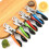 Snail Tail Stainless Steel Cutting Tool Escargot Scissors Snail Shell with Rubber Grip for Precise Snail Processing Green 4