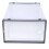 2Pcs Plastic Shoes Storage Box Grey Durable Stackable Organizer 1