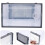 2Pcs Plastic Shoes Storage Box Grey Durable Stackable Organizer 11