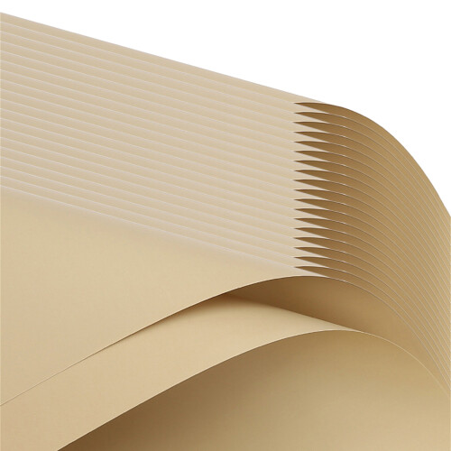 Feuilles imperméables de couleur unie,-Cuir de vache clair 14