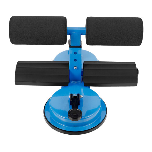 Stable Adjustable Sit-Up Assist Device PVC Iron Blue