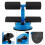 Stable Adjustable Sit-Up Assist Device PVC Iron Blue 10