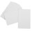 10Pcs White Plastic Blank Employee Cards Double-Sided Printable Ids 11