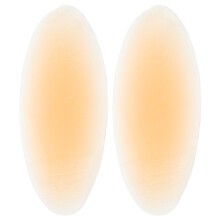 2Pcs Beige Silicone Hip Enhancement Pads Waterdrop Shape Self-Adhesive
