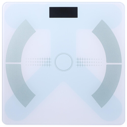 Glass Body Weight Scale White Digital Electronic Scale for Home