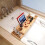 Extendable Bamboo Bath Caddy Tray 105cm Adjustable for Home Spa & Clawfoot Baths 5