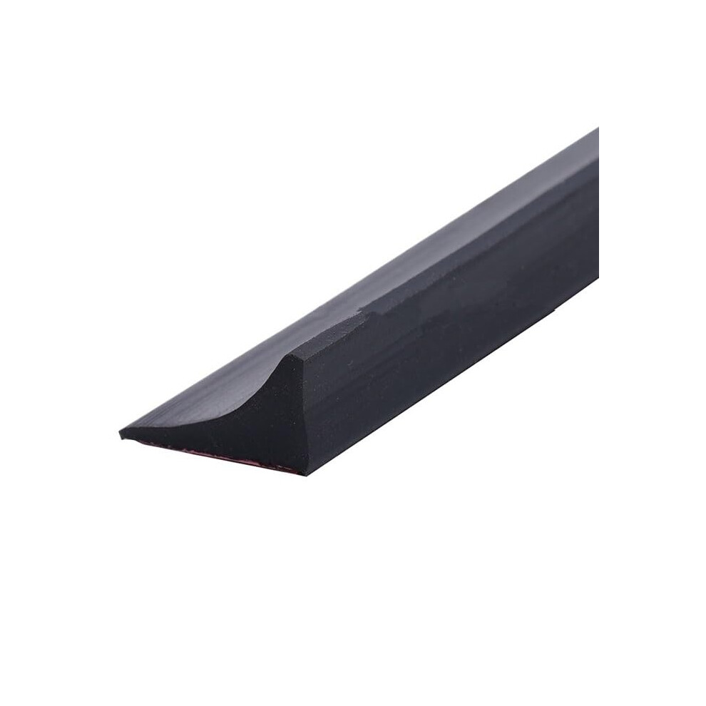 Silicone Water Barrier Strip Selfadhesive Wet Room Floor Splash Guard (Black) 9001264807924