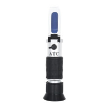 Brix Refractometer, Handheld Sugar Concentration Meter 032% for Fruits Winemaking ATC
