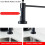 Kitchen Faucet with Pull Down Sprayer Black SingleHandle Solid Brass 2Function Modern 2