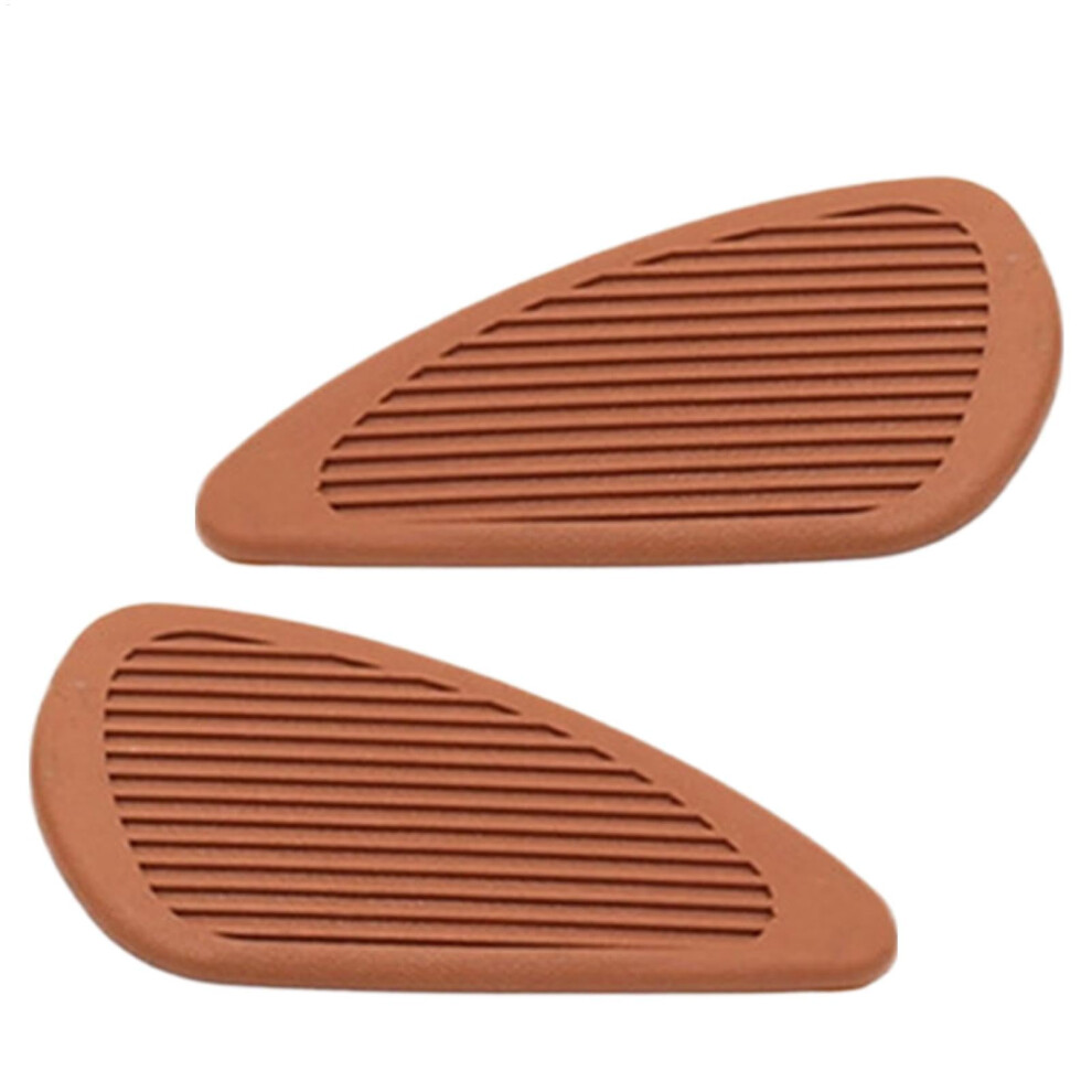 Motorcycle Tank Pad, Nonslip Fuel Tank Protector, Vintage Sticker Brown 9001264809157