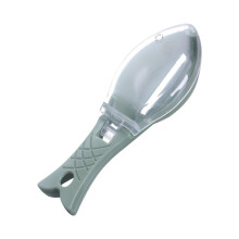 Efficient fish scaler, ergonomic manual fish scraper, cleaning accessories for kitchen enthusiasts in blue