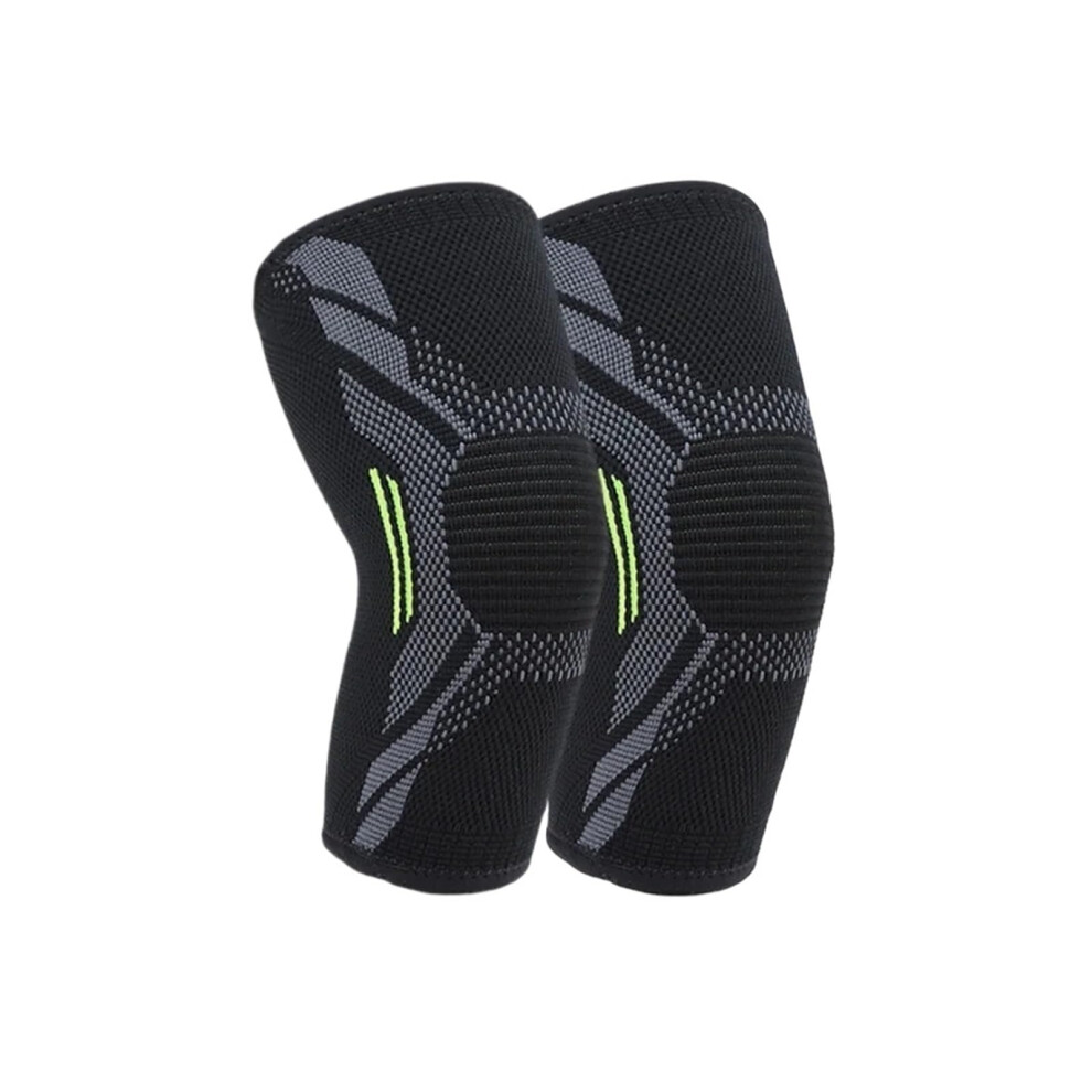 Sport Elbow Pad 1 Pair Outdoor Sports Elbow Support Brace Breathable Strap Guard Protection (S)