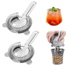 Hawthorne Strainer Cocktail Shaker, Stainless Steel, Set of 2