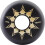 4 Pack Skateboard Wheels Replacement Skateboard Wheels for Inline Scooters and Roller Blades Black 70mm 4