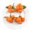 La simulation artificielle de fruit de mandarine-3 oranges 3